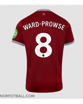 Billige Fotballdrakt West Ham United James Ward-Prowse #8 Replika Hjemmedrakt 2025-26 Kortermet Billige Fotballdrakt West Ham United James Ward-Prowse #8 Replika Hjemmedrakt 2025-26 Kortermet